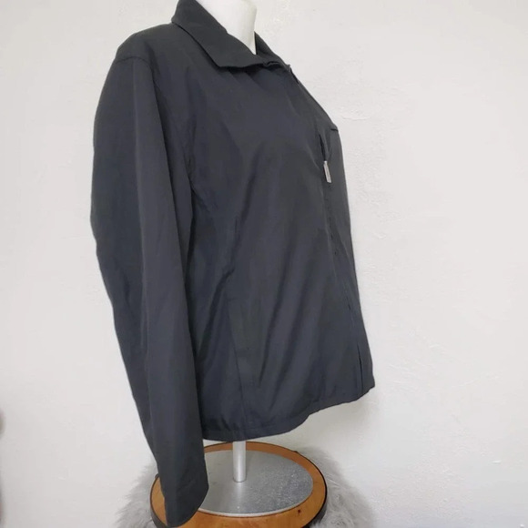 GUESS | Black Full Zip Long Sleeve Jacket XL - Picture 2 of 12